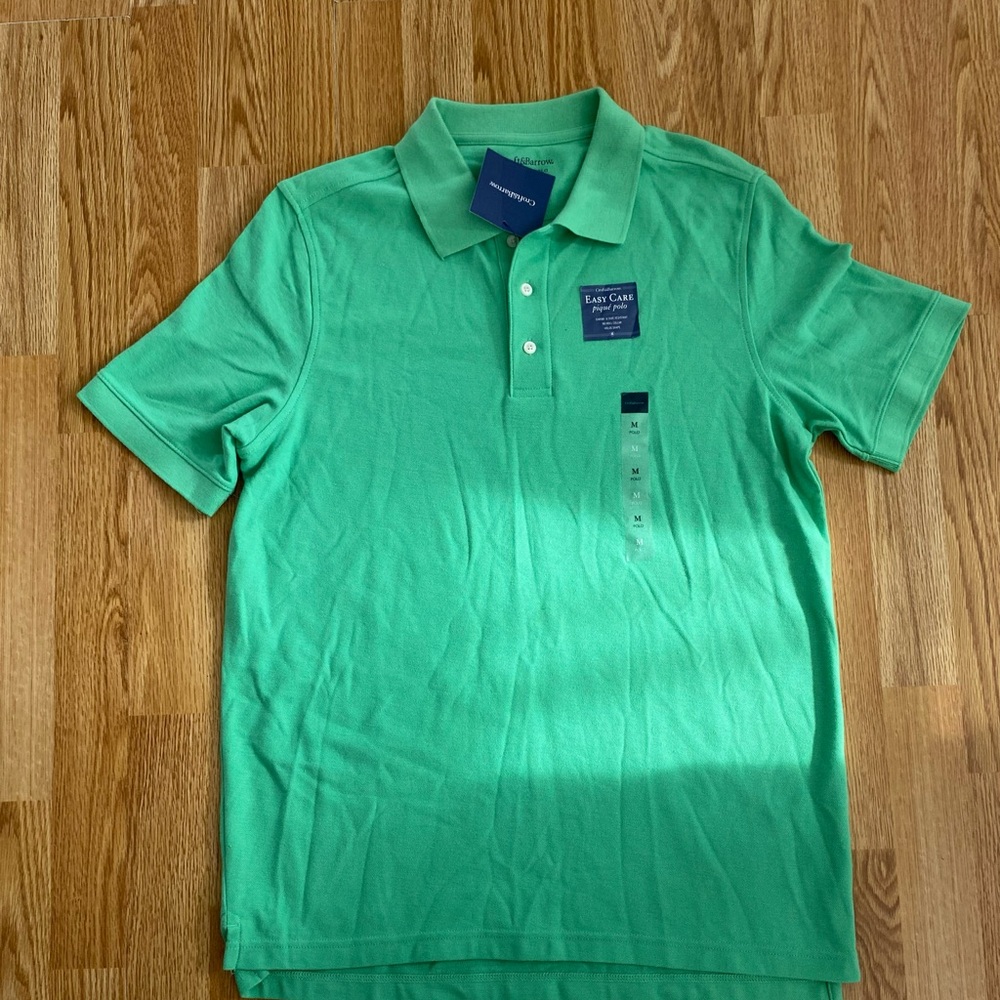 Croft & Barrow Light Green Polo Shirt